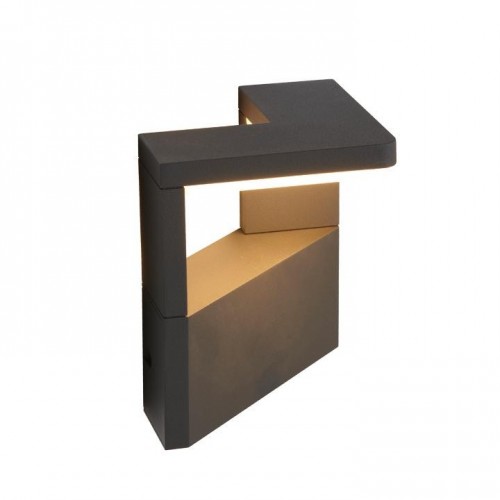 Ansell Lighting AARLED/WL Arco Graphite Powder Coated Arco LED Cool White 4000K IP54 Wall Light  9W
