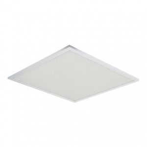 Ansell Lighting AERMLED3/HO/60/WW Endurance White/Anodised Aluminium Recessed 3000K IP44 LED Panel c/w TP(a) Diffuser & Remote Driver 30W 3610lm 230V 595x595x10mm