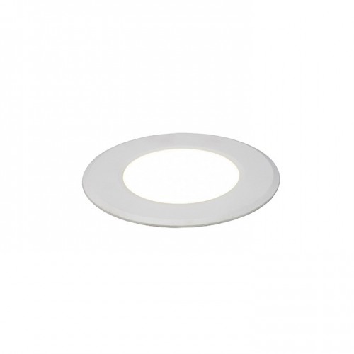 Ansell Lighting ALODLED/110/WW Bexar Polycarbonate White Lodi LED Slim 3000K Downlight IP20 11W 28x140mm