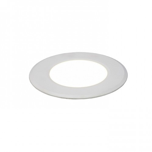 Ansell Lighting ALODLED/150/WW Bexar Polycarbonate White Lodi LED Slim 3000K Downlight IP20 16W 30x170mm