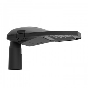 Ansell Lighting AONIXLED/2 Onix Black Die Cast Aluminium Street LED 5000K IP66 Luminaire c/w Integral Driver 40W 100/240V