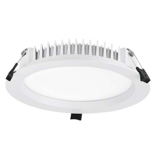 Aurora Lighting EN-DDLH825V/40 White LED Fixed Integrated 4000K Downlight 1-10V Dimmable 25W 240V 228mm