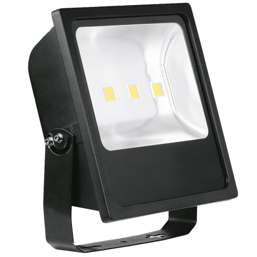 Aurora Lighting EN-FL200A/40 Black Adjustable LED IP65 Floodlight 4000K 200W 240V