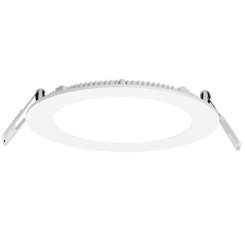 Aurora Lighting EN-PL09BV/40 White LED Fixed Integrated Low Profile Downlight 1-10V Dimmable 4000K 9W 240V