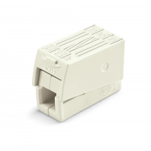 Wago 224-112  White Lighting 2 Conductor Standard Connector Continuous Service Temperature 105C 24A 400V 4kV 2.5mm