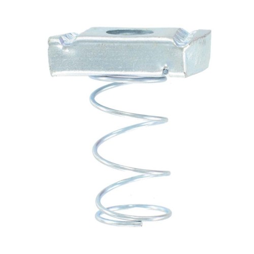 Deligo CNLM10 Plated Steel Long Spring Channel Nut Thread: M10 - Priced Individually