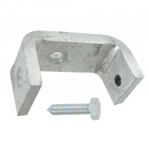 Deligo D851 Galvanised Steel Large Beam Clamp With Cone Point Screw For Steel Channel