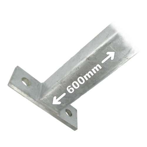 Deligo DA764 Hot Dipped Galvanised Cantilever Arm Length: 600mm