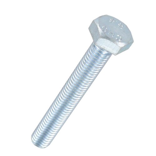 Deligo ISS1020 Zinc Plated Steel Hexagonal Head Set Screw - Priced Individually M10 x 20mm
