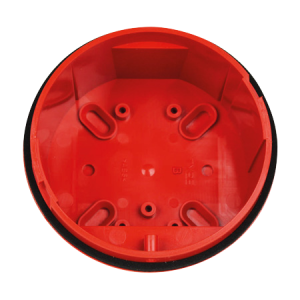ESP BA-DB Red Round Deep Base For BA-2R / BA-2W / CB-1R Conventional Sounders To Upgrade IP Rating