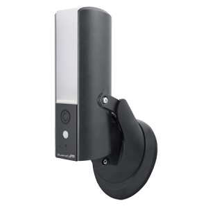 ESP GUARDCAMDECOBLK GuardCam Deco Black App Controlled Security Camera & External LED Security Wall Light With PIR + Warm White 3000K LEDs IP55 240V