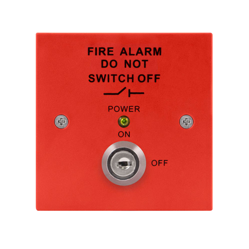 ESP MAGISORP MAGFIRE Red Square Conventional Fire Isolation Key Switch