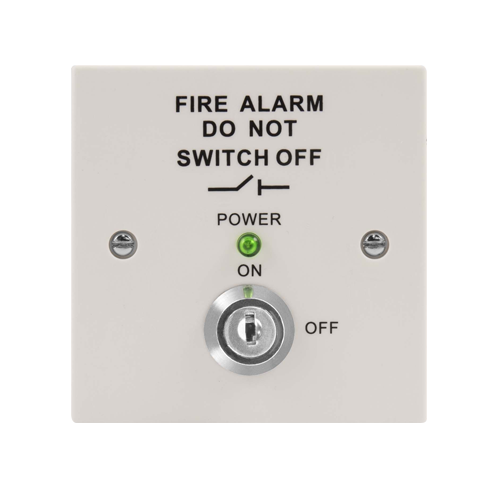 ESP MAGISOWP MAGFIRE White Square Conventional Fire Isolation Key Switch
