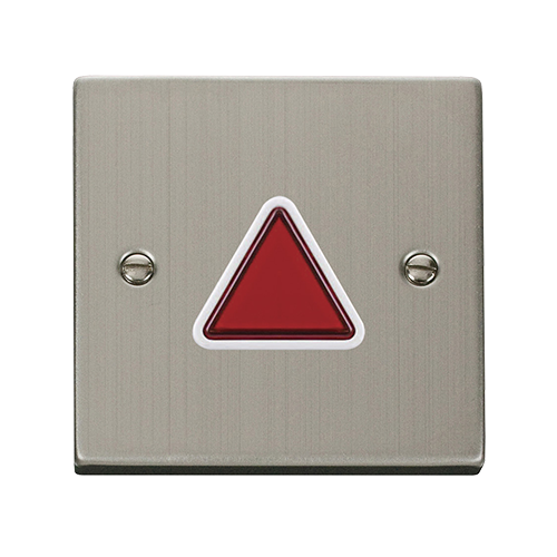 ESP UDTALBMSS Stainless Steel Disabled Toilet Alarm Light and Buzzer Module With LED & Audible Alert 80dB
