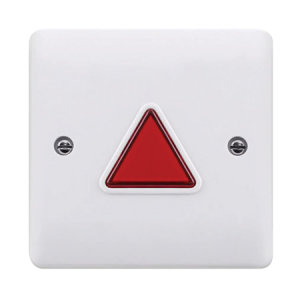 ESP UDTAPLBM White Disabled Toilet Alarm Power, Light and Buzzer Module With LED, Audible Alert 80dB & 240Vac Input For System Power