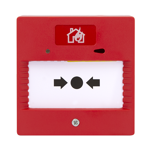 ESP MAGDUOCP MAGDUO Red Bi-Wire Resettable Surface Call Point With Base