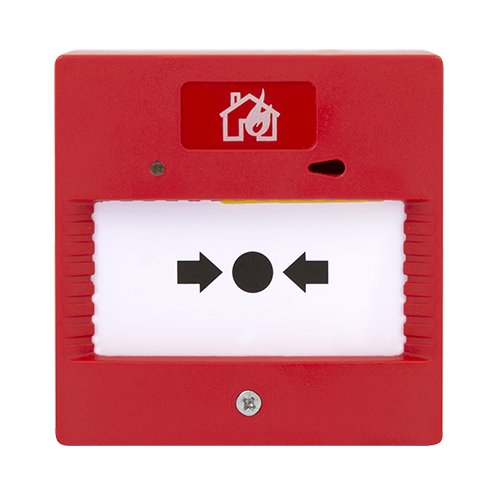 ESP MAGDUOCPIP65 MAGDUO Red Bi-Wire Weatherproof Resettable Surface Call Point With Base IP65