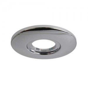 Aurora Lighting AU-AP600PC mPRO Polished Chrome Fire-Rated Downlight Adaptor Plate Overall DiaØ: 175mm | Hole DiaØ: 85mm - 145mm
