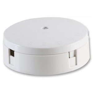 BG Electrical 604W White 4 Terminal Selective Entry Junction Box 20A DiaØ: 80mm / 3¼ Inches