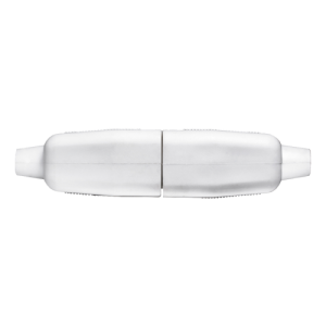 BG Electrical NC103W Permaplug White Rubber 3-Pin Heavy Duty In-Line (Non-Reversible) Connector 10A