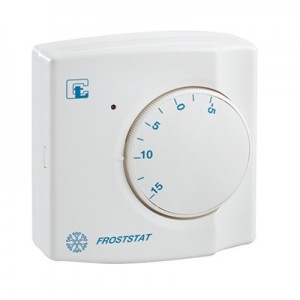 Greenbrook Electrical TH90F-C White Mechanical Room Thermostat With Frost Protection & Break On Rise Control 10A 240V