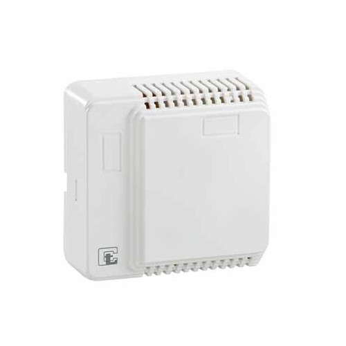 Greenbrook Electrical TH90T-C White Mechanical Tamperproof Room Thermostat With Changeover Contact 10A 240V Height: 83mm | Width: 83mm | Depth: 34mm