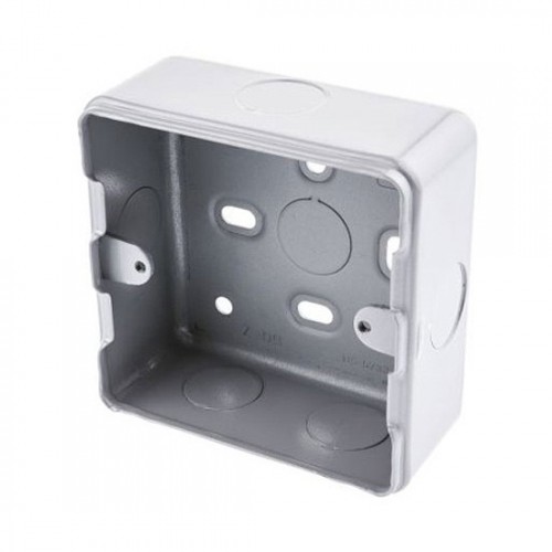 MK Electric 825ALM Grid Plus Aluminium 9 & 12 Gang Flush Box  40mm