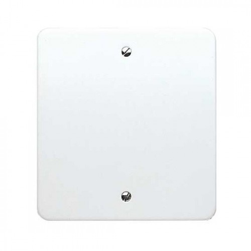 MK Electric K5033WHI Logic Plus White Metal Large Blank Plate Height: 178mm | Width: 165mm