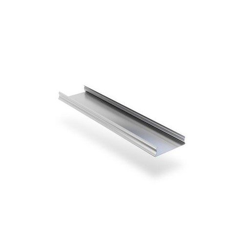 Trench LTPC White Plastic Lighting Trunking Cover For 50mm Trunking | Length: 2m
