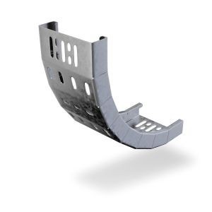 Trench MDT225IN Pre-Galvanised Medium Duty Cable Tray 90° Internal Riser Width: 225mm | Height: 25mm