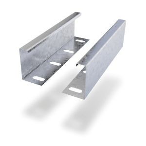 Trench MDTSC Pre-Galvanised Wrapover Couplers For Medium Duty Cable Tray (Pack Size 2)