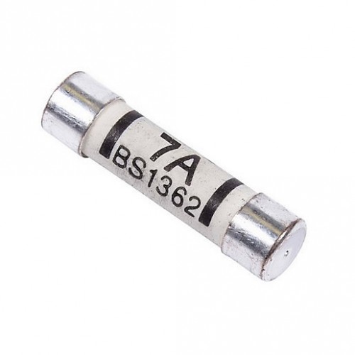 Niglon F7 BS1362 Domestic Plug-Top Fuse Link (Pack Size 10) 7A 240V DiaØ: 6mm | Length: 25mm