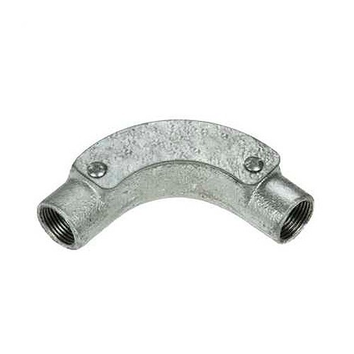 Niglon IB25G Galvanised Steel Inspection Bend For 25mm Steel Conduit