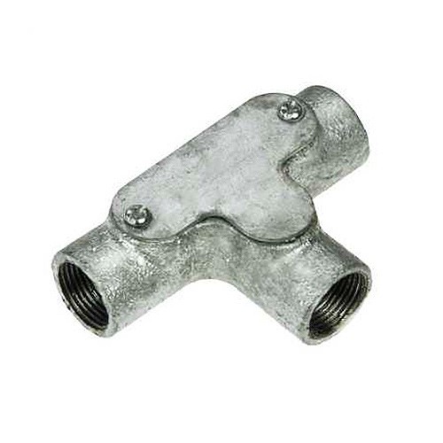 Niglon IT20G Galvanised Steel Inspection Tee For 20mm Steel Conduit