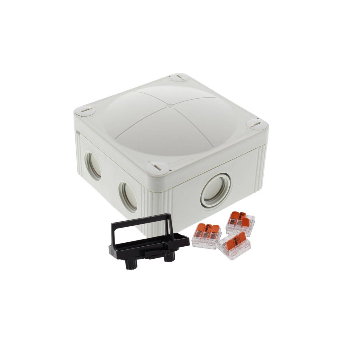 Wago connectors & Glands IP66 Wiska Combi 407 White Weatherproof Junction Box 