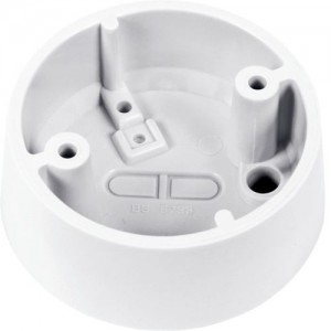 Hager MB2 White Round Surface Ceiling Mounting Box DiaØ: 84mm | Depth: 30mm