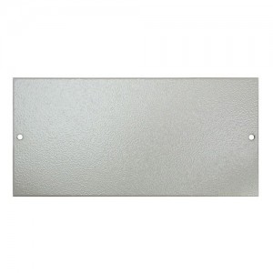 Tass STO283 Galvanised Steel Blanking Plate For 3 Compartment Floor Boxes Length 185mm | Width: 89mm