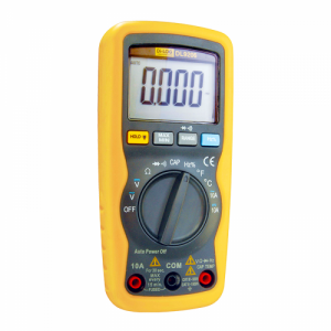 Dilog DL9206 Compact Auto-Ranging Digital Multimeter With Data Hold, Continuity Buzzer & 6000 Count LCD Display + Bargraph 750V AC 1000V DC