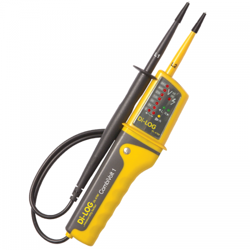 Dilog DL6780 CombiVolt 1 Digital Voltage & Continuity Tester With Phase Rotation Test & Optical + Acoustic Indication 690V AC/DC