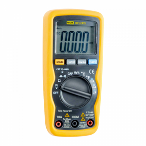 Dilog DL9205 Compact Auto-Ranging Digital Multimeter With Data Hold & 2000 Count LCD Display 600V AC/DC | 10A AC/DC