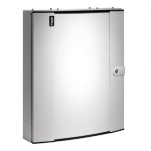Hager JK112B Invicta3 White Metal 12 Way Three Phase TPN Distribution Board With Plain Door - Requires Incomer 125A