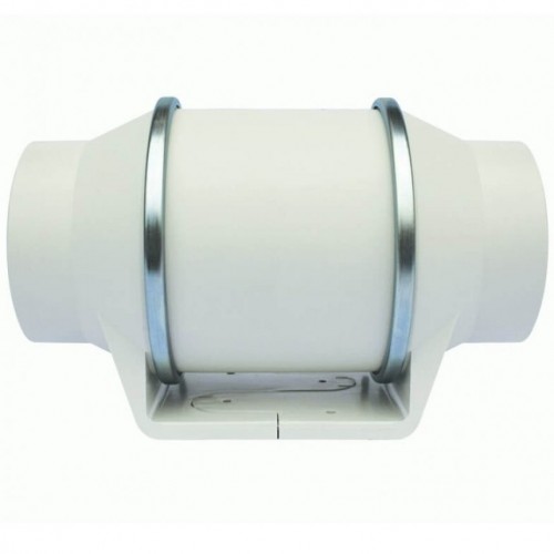 Envirovent SILMV160/100S SILENT MV White Ultra Quiet 2 Speed In-Line Mixed Flow Duct Fan For Remote Switching IP44 230V