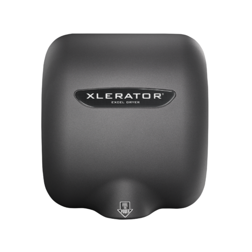 Excel XL-GR Xlerator Eco Graphite Die-Cast Aluminium Low Energy Automatic No Touch Hand Dryer 500W 240V