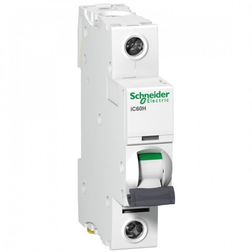 Schneider Electric A9F54116 Acti9 iC60H 1 Module Single Pole Type C Miniature Circuit Breaker MCB For Commercial Installations 16A 15kA
