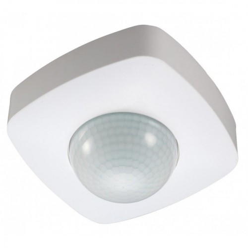 Forum Lighting ZN-29177-WHT Loca White Square Surface Mount Three Sensor 360° | 20m PIR Detector With Adjustable Lux Level Sensing & 10sec-30min Delay