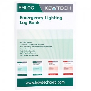 Kewtech EMCERT A4 Emergency Lighting Certificate Pad