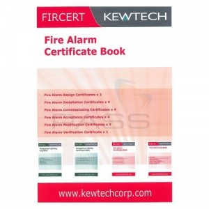 Kewtech FIRCERT A4 Fire Certificate Pad