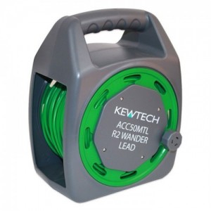 Kewtech ACC50MTL Green Test Lead Extension Reel Length: 50m