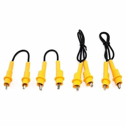 Kewtech JUMPLD1 Yellow/ Black Jump Leads For Jumper Link for Insulation