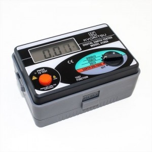 Kewtech KEW4105A Digital Earth Resistance Tester With ACC7127, ACC7095, ACC8032 & Carry Case